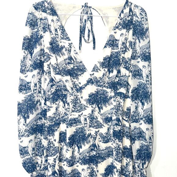 Reformation Lindero Dress - Pastoral Print 8 - Picture 6 of 13